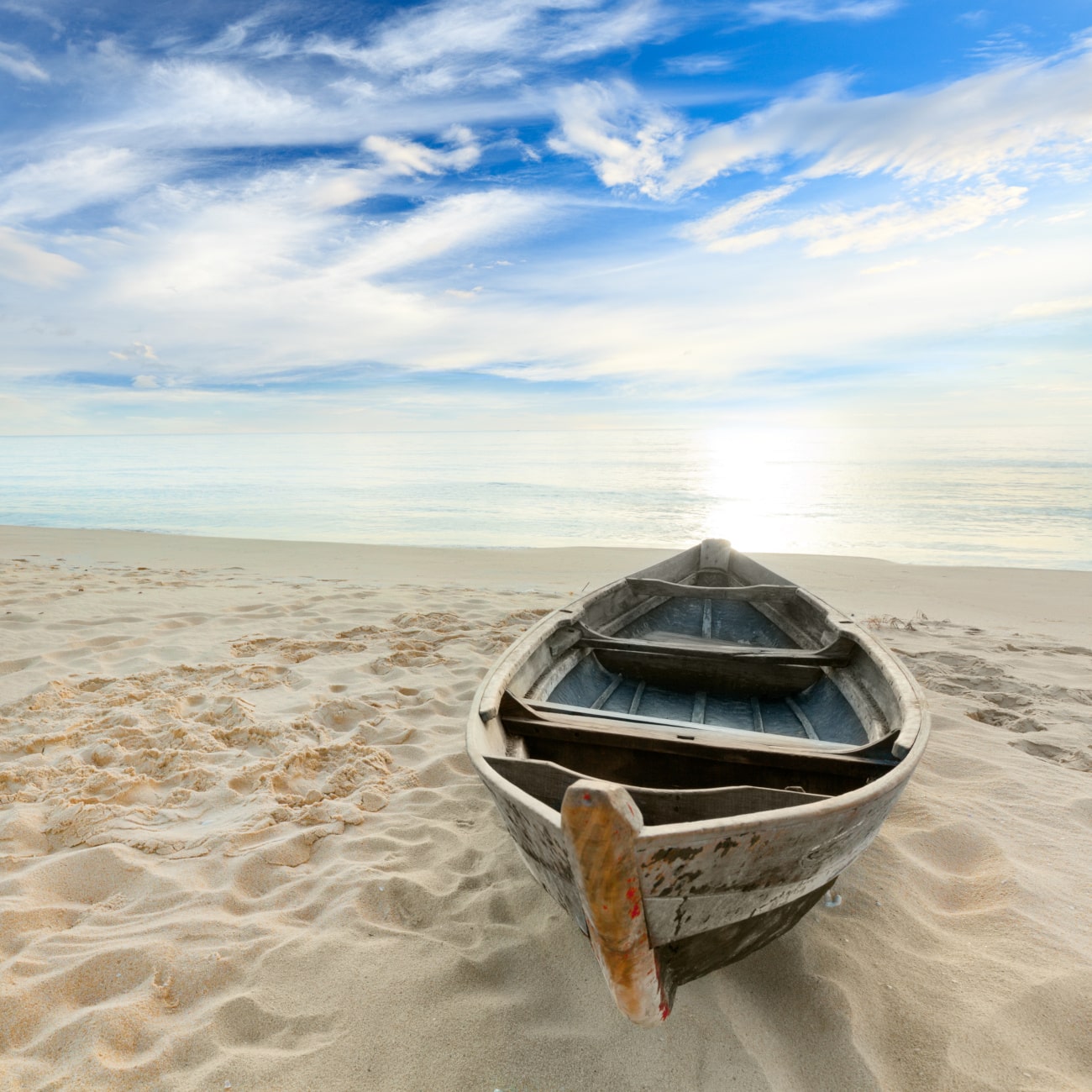 Boot auf Strand